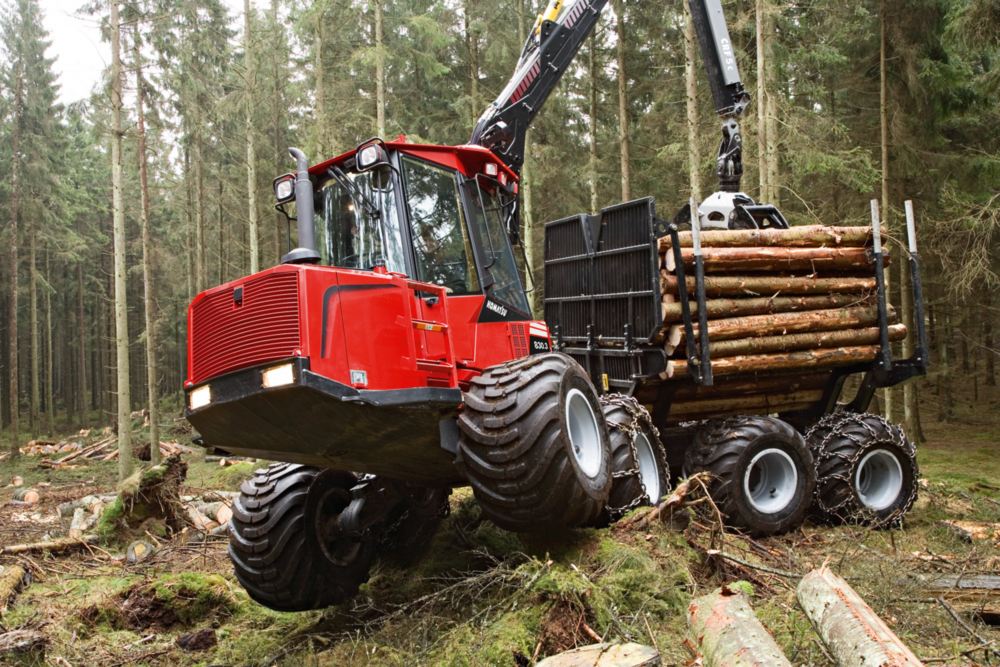 Filing tuning di alta qualità Komatsu Forest 830.3  4.4 SISU 44CWA CR 146hp