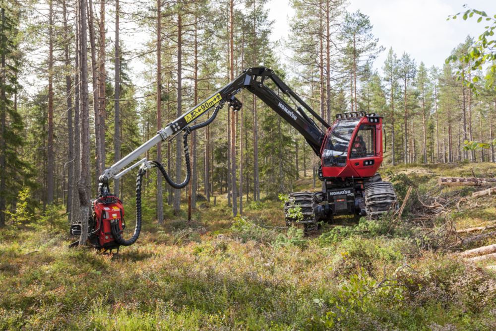 Filing tuning di alta qualità Komatsu Forest 911.4  7.4 SISU 74CTA CR 231hp