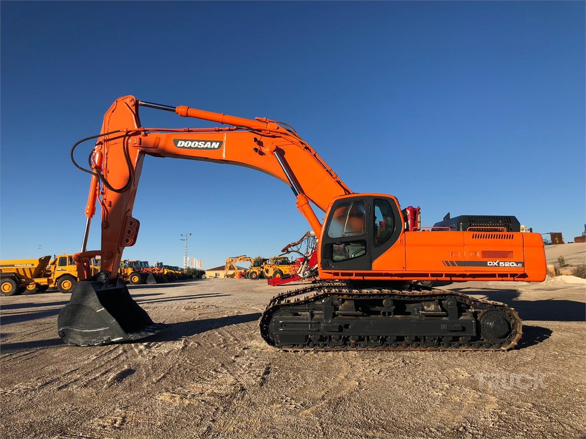 Filing tuning di alta qualità Doosan Crawler Excavator DX530 LC-5 12.7 V6 380hp