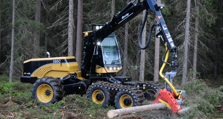 Filing tuning di alta qualità Eco Log Harvester 580C 6.4 279hp