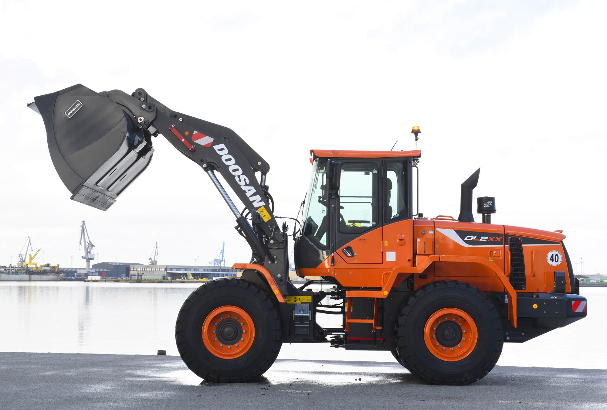 Filing tuning di alta qualità Doosan Wheel Loader DL250-5/TC 5.9 V6 172hp