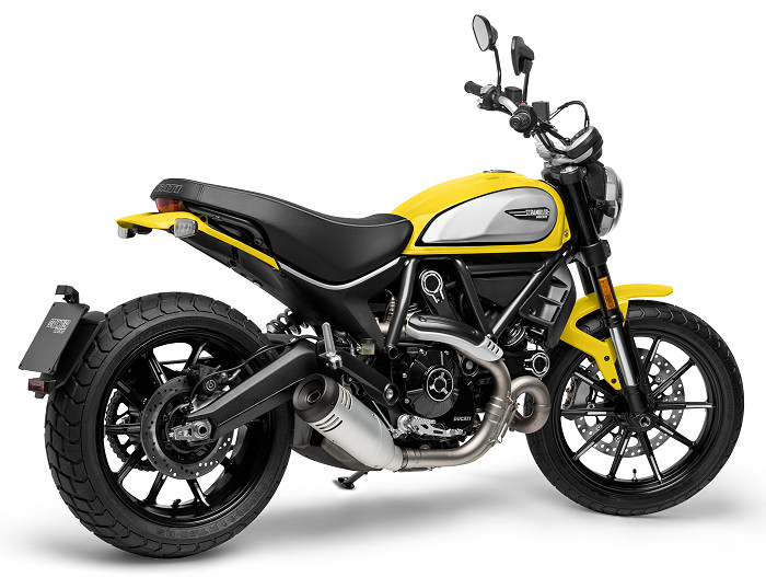 Ducati Scrambler regolarita