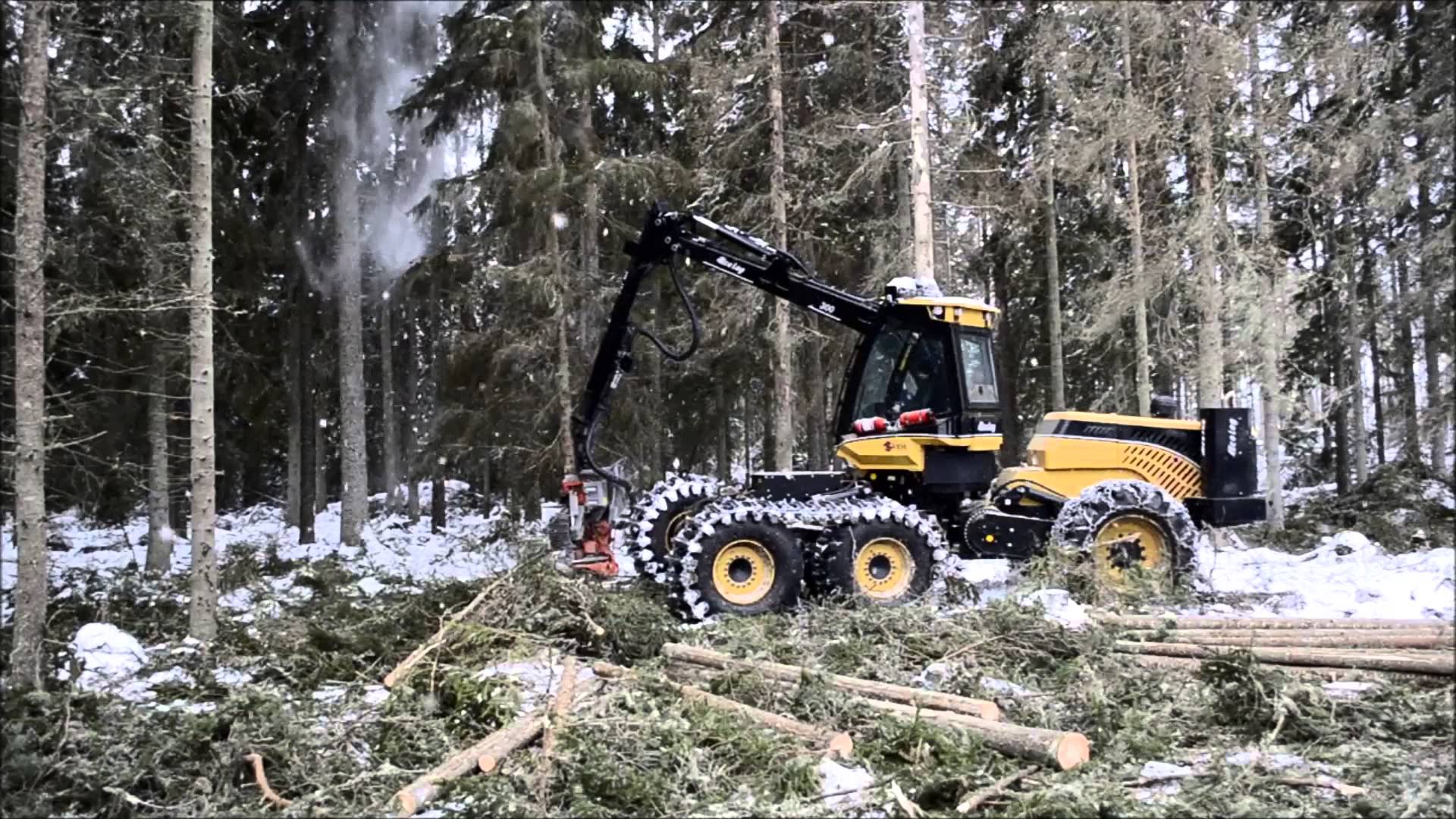 Filing tuning di alta qualità Eco Log Harvester 590D 7.2 326hp