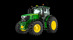 Yüksek kaliteli ayarlama fil John Deere Tractor 6R 6135R 4.5 V4 135hp